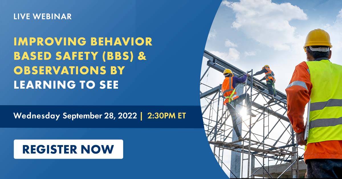 Improving Behavior Based Safety Observations By Learning To See